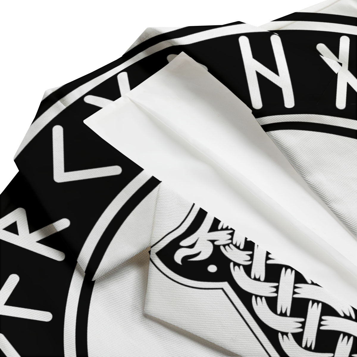 Mythology Mjolnir Norse Print Men's Blazer-grizzshop
