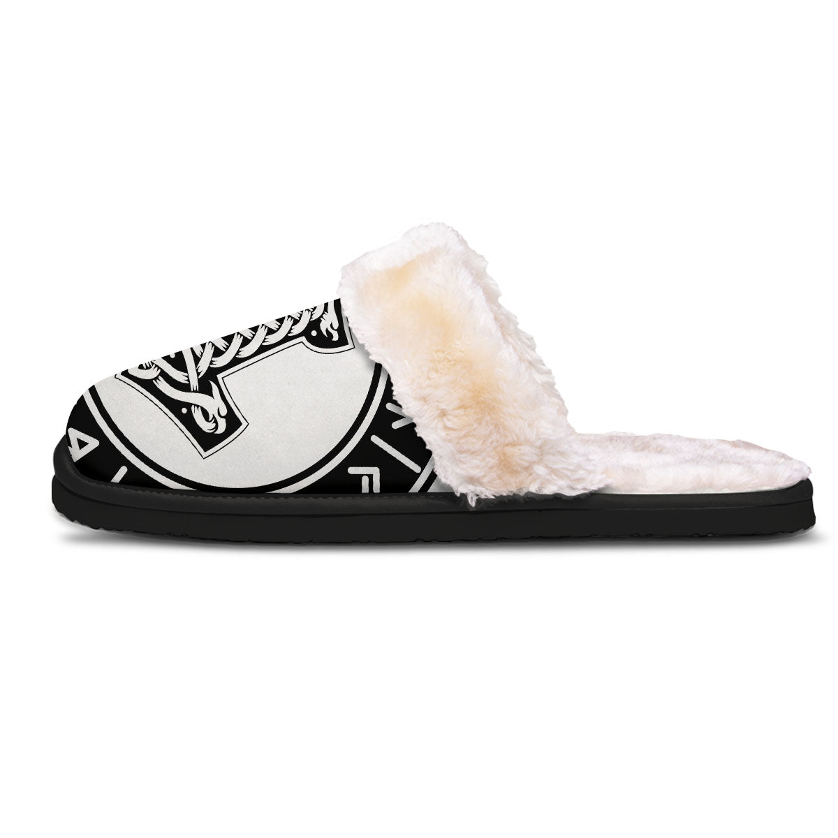 Mythology Mjolnir Norse Print Slippers-grizzshop