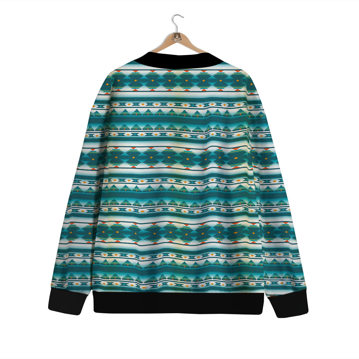 Native American Ethnic Print Pattern Cardigan-grizzshop