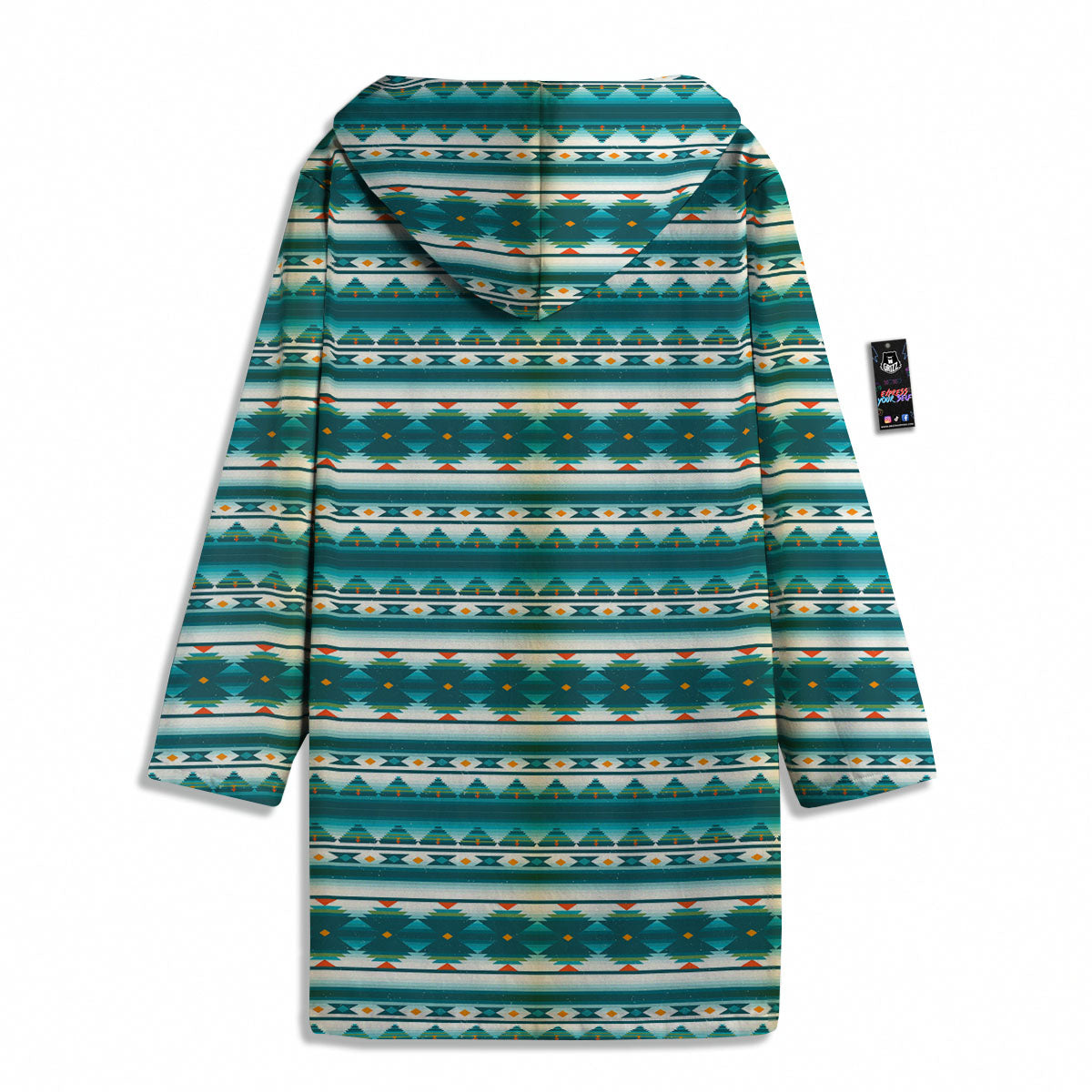 Native American Ethnic Print Pattern Men's Windbreaker Jacket-grizzshop