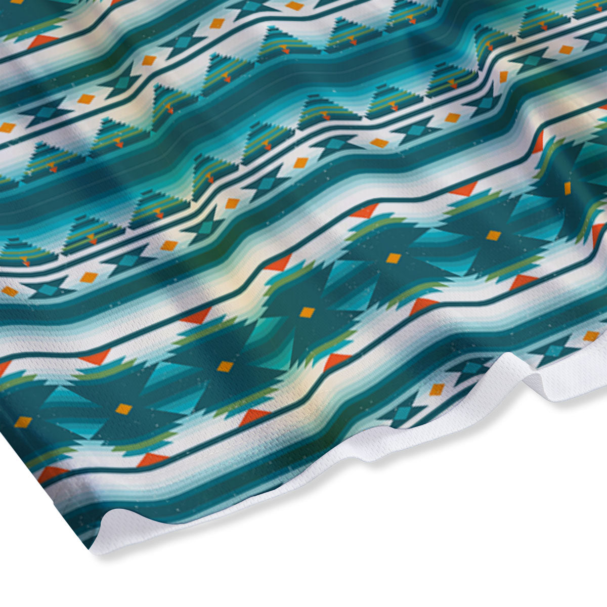 Native American Ethnic Print Pattern Mesh Shorts