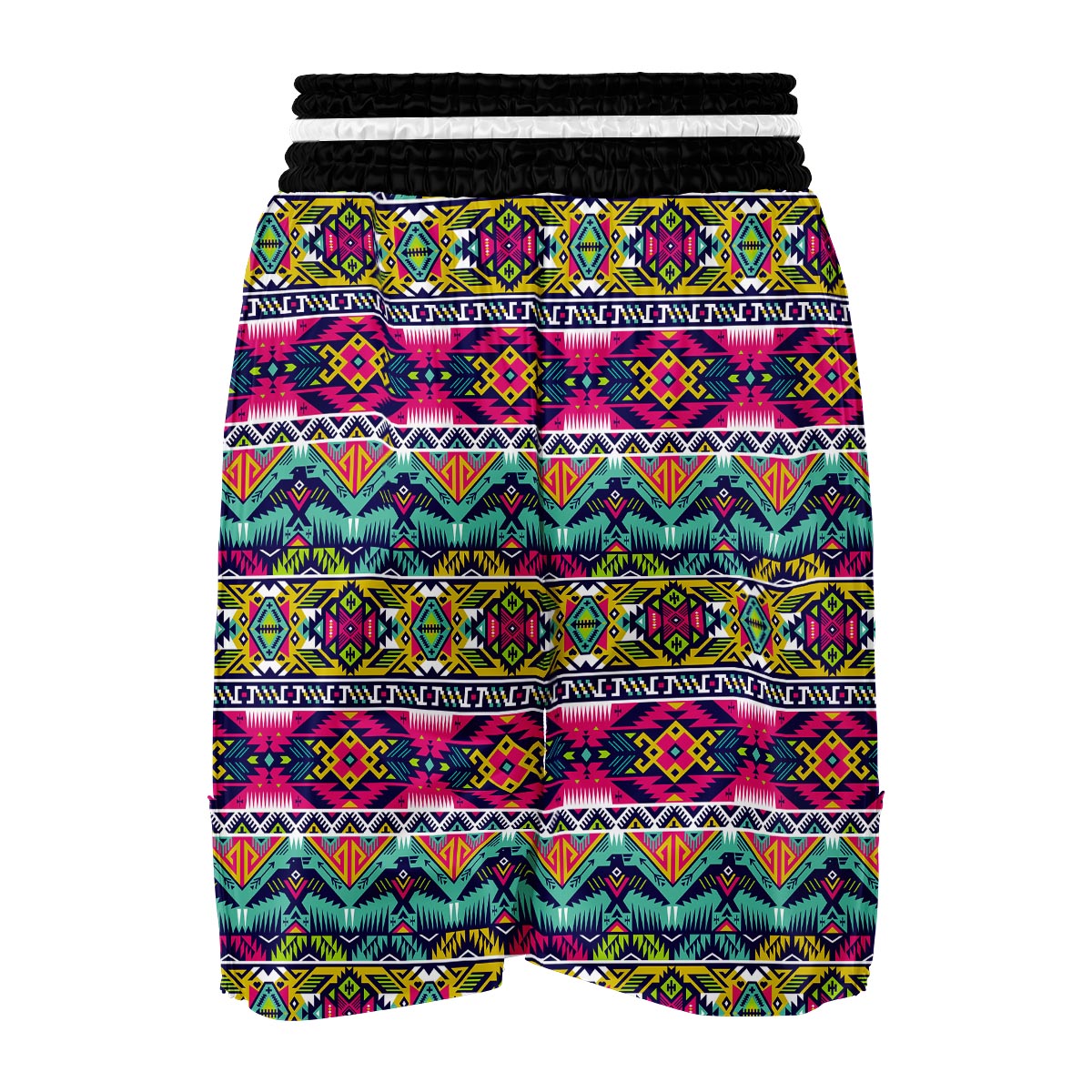 Native American Indians Aztec Tribal Navajo Print Boxing Shorts-grizzshop