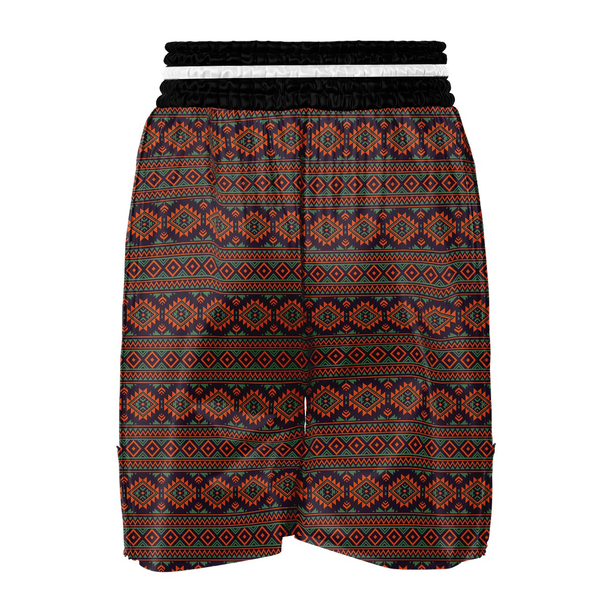 Native American Tribal Navajo Indians Aztec Print Boxing Shorts-grizzshop
