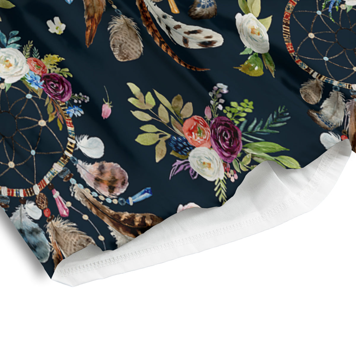 Native Dream Catcher Vintage Print Pattern Men's Athletic Shorts