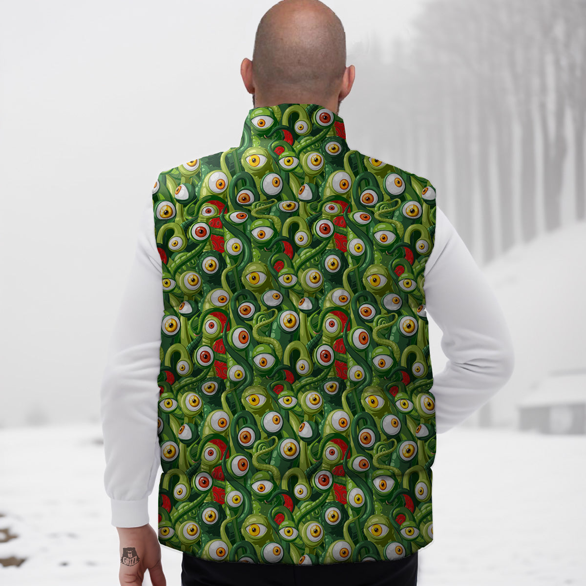 Native Navajo American Indians Aztec Tribal Print Down Vest