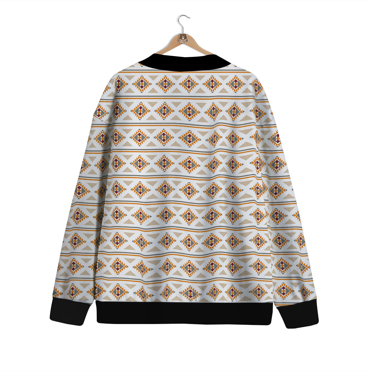 Navajo Ethnic Southwestern Print Pattern Cardigan-grizzshop