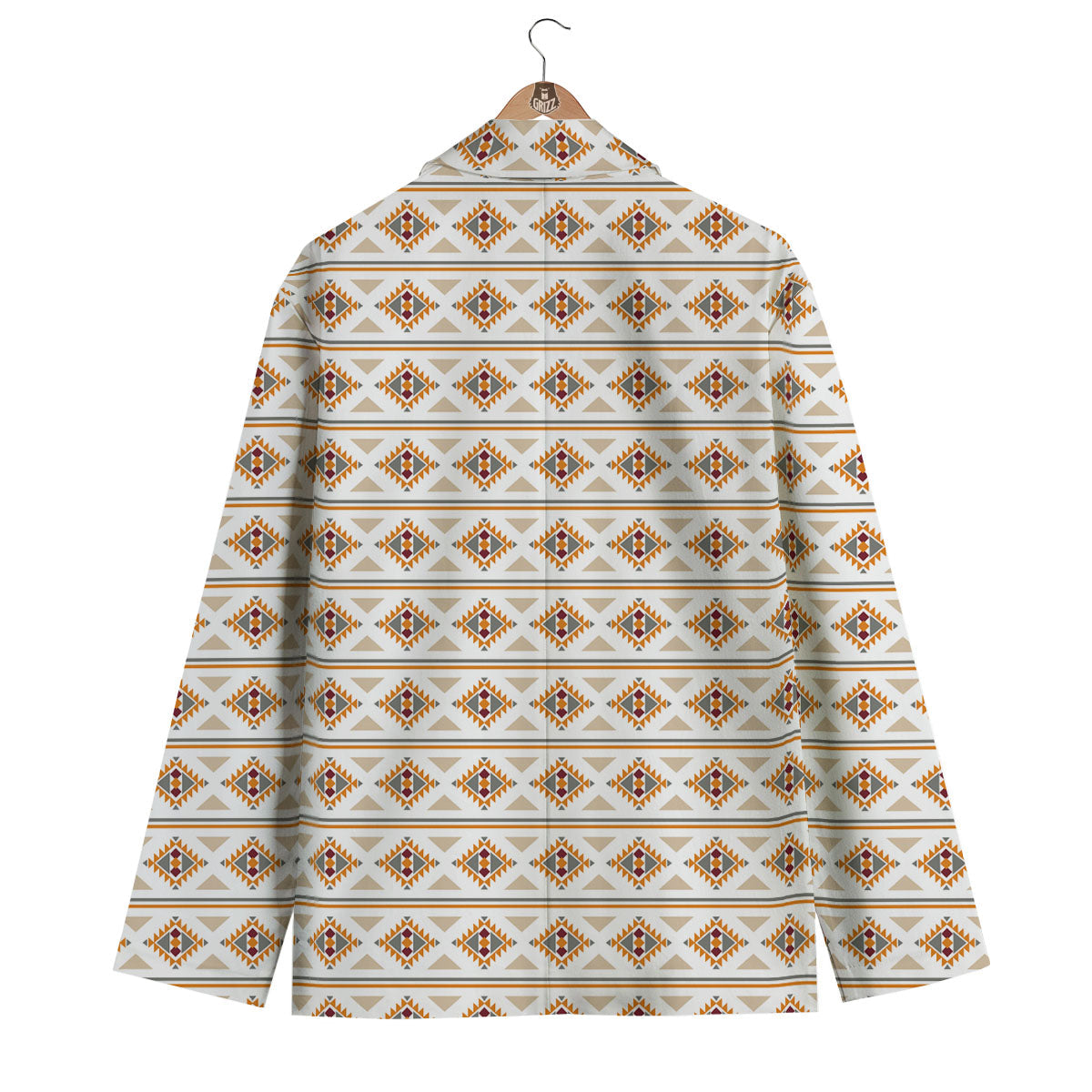 Navajo Ethnic Southwestern Print Pattern Men's Blazer-grizzshop
