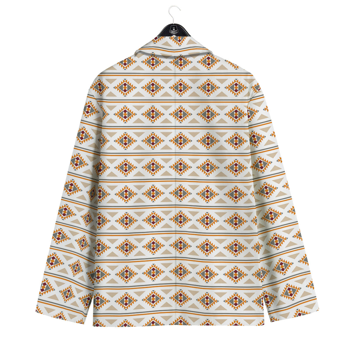 Navajo Ethnic Southwestern Print Pattern Men's Sport Coat-grizzshop