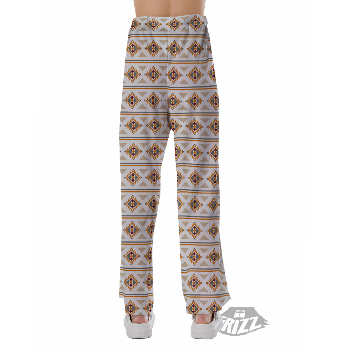Navajo Ethnic Southwestern Print Pattern Pajama Pants-grizzshop