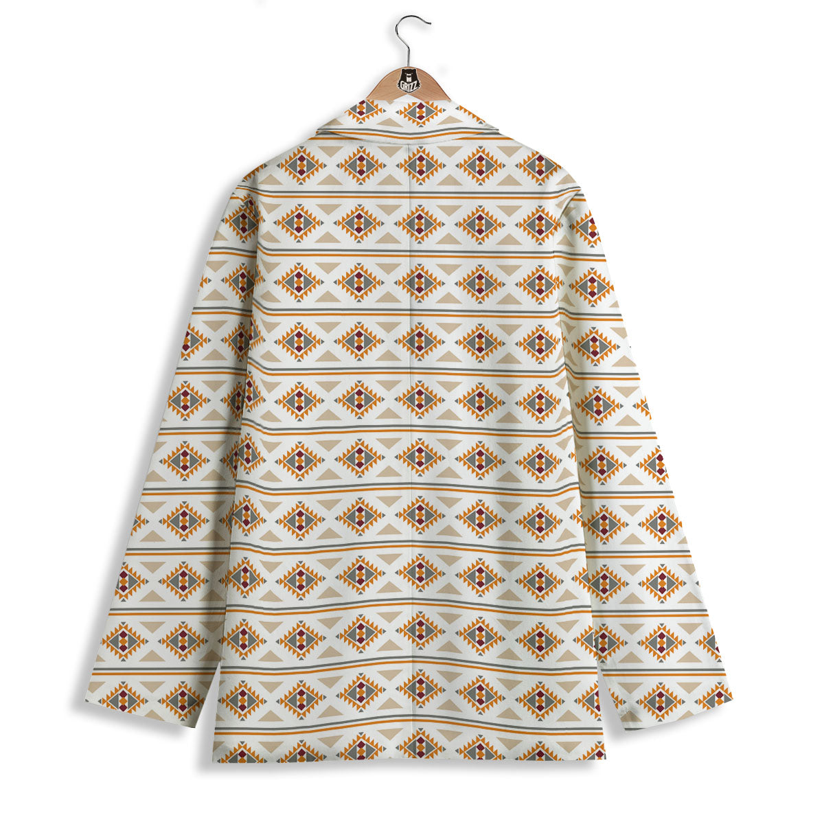 Navajo Ethnic Southwestern Print Pattern Women's Blazer-grizzshop