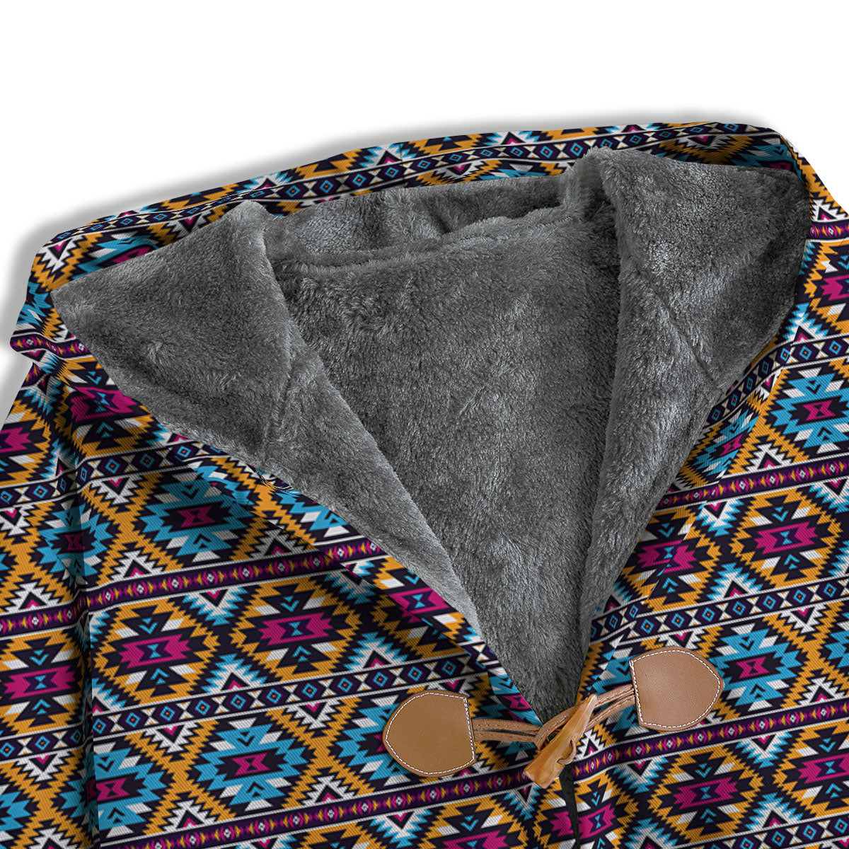 Navajo Geometric Ethnic Print Pattern Men's Windbreaker Jacket-grizzshop
