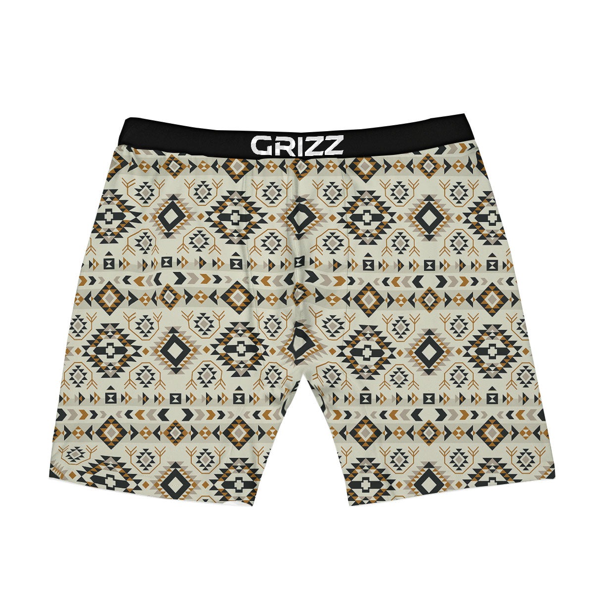 Navajo Geometric Style Print Pattern Boxer Briefs-grizzshop