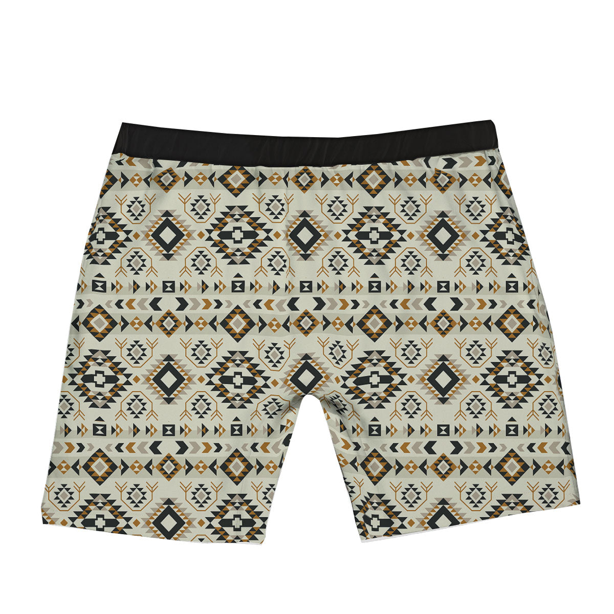 Navajo Geometric Style Print Pattern Boxer Briefs-grizzshop