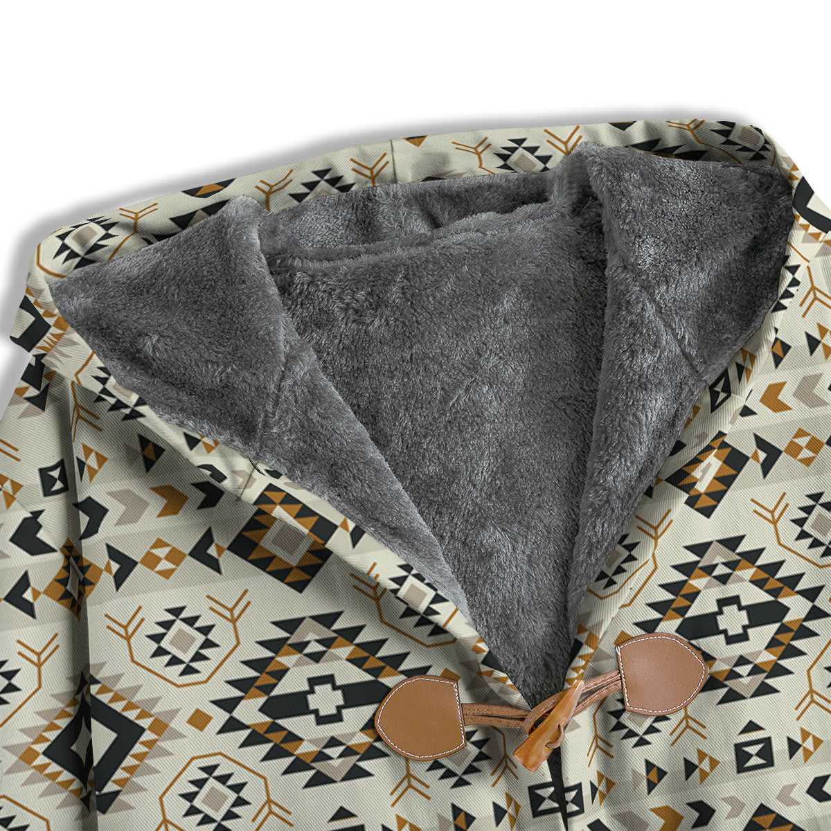 Navajo Geometric Style Print Pattern Men's Windbreaker Jacket-grizzshop