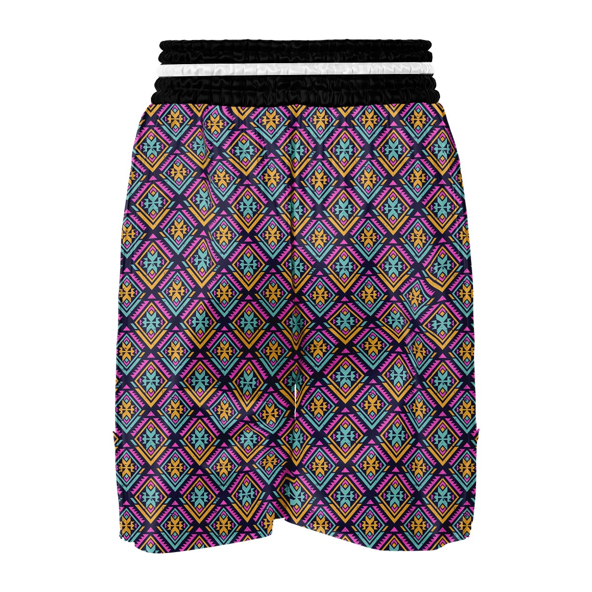 Navajo Indians Aztec Tribal Native American Print Boxing Shorts-grizzshop