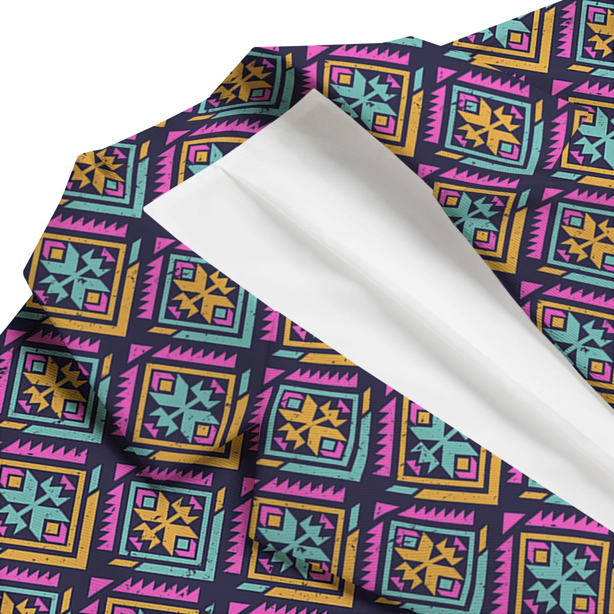 Navajo Indians Aztec Tribal Native American Print Men's Blazer-grizzshop