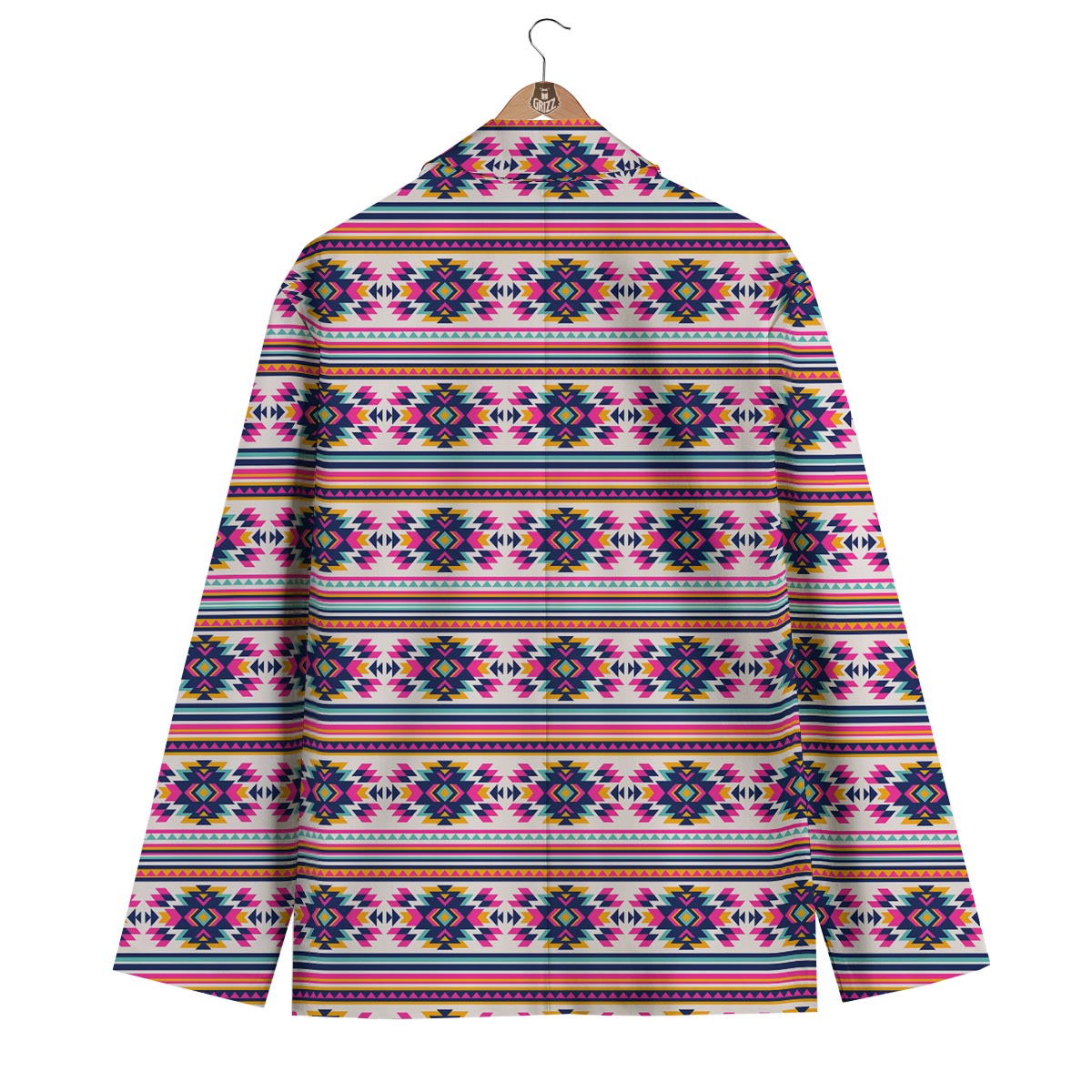 Navajo Native American Indians Aztec Tribal Print Men's Blazer-grizzshop