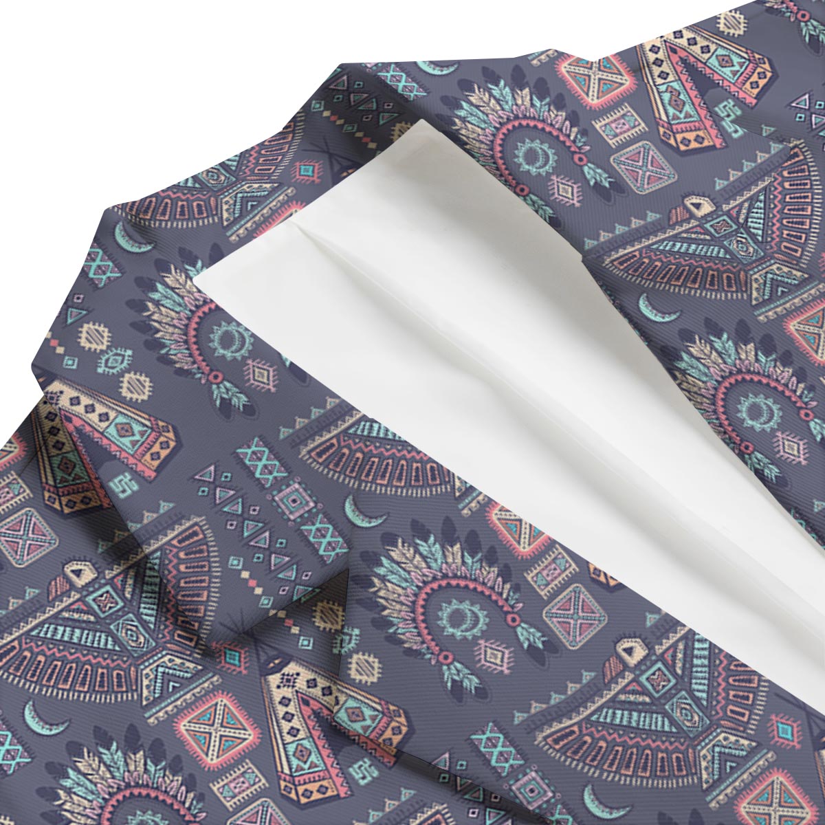 Navajo Native Aztec Indians American Tribal Print Men's Blazer-grizzshop