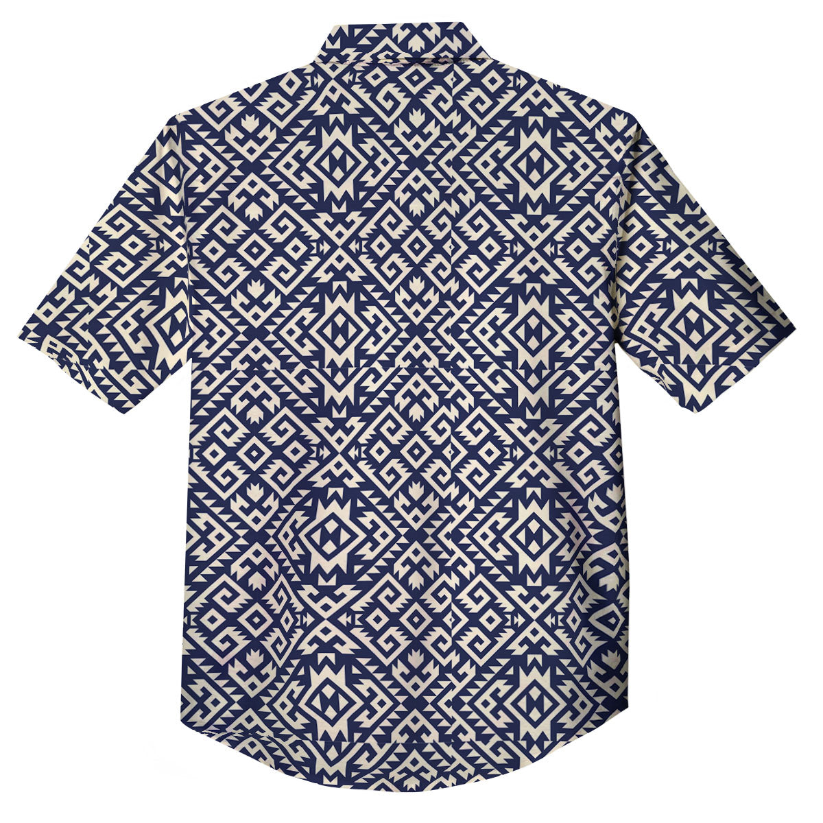 Navajo Native Indian Print Pattern Button Up Shirt-grizzshop