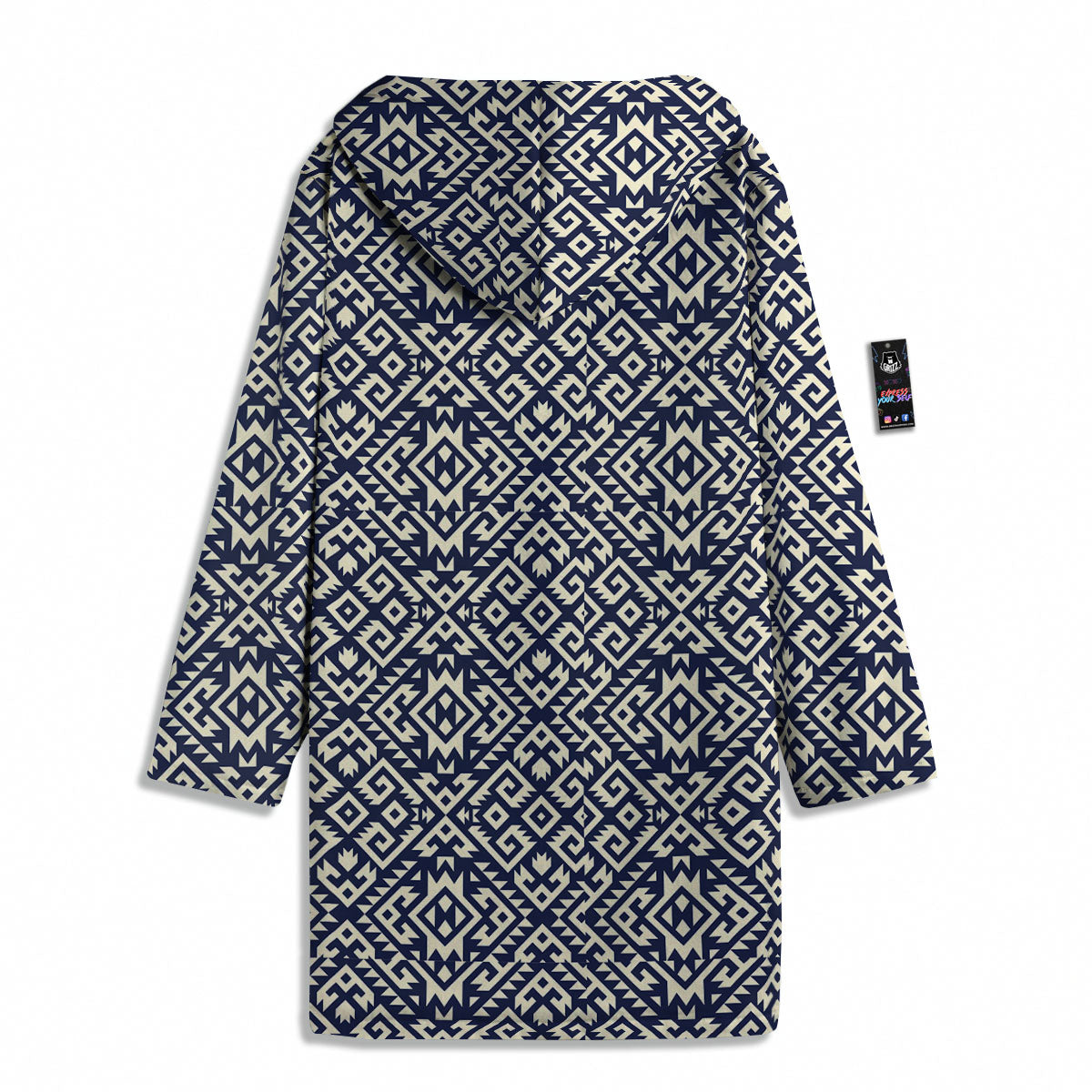 Navajo Native Indian Print Pattern Men's Windbreaker Jacket-grizzshop