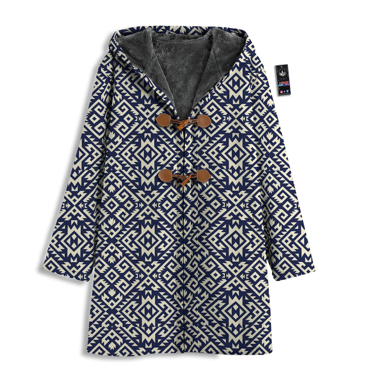 Navajo Native Indian Print Pattern Men's Windbreaker Jacket-grizzshop