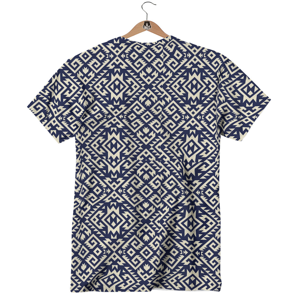 Navajo Native Indian Print Pattern T-Shirt-grizzshop
