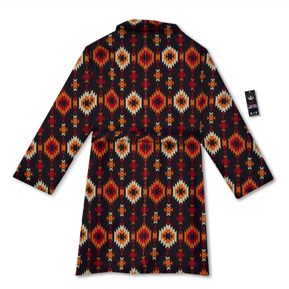 Navajo Native Pattern Bathrobe-grizzshop