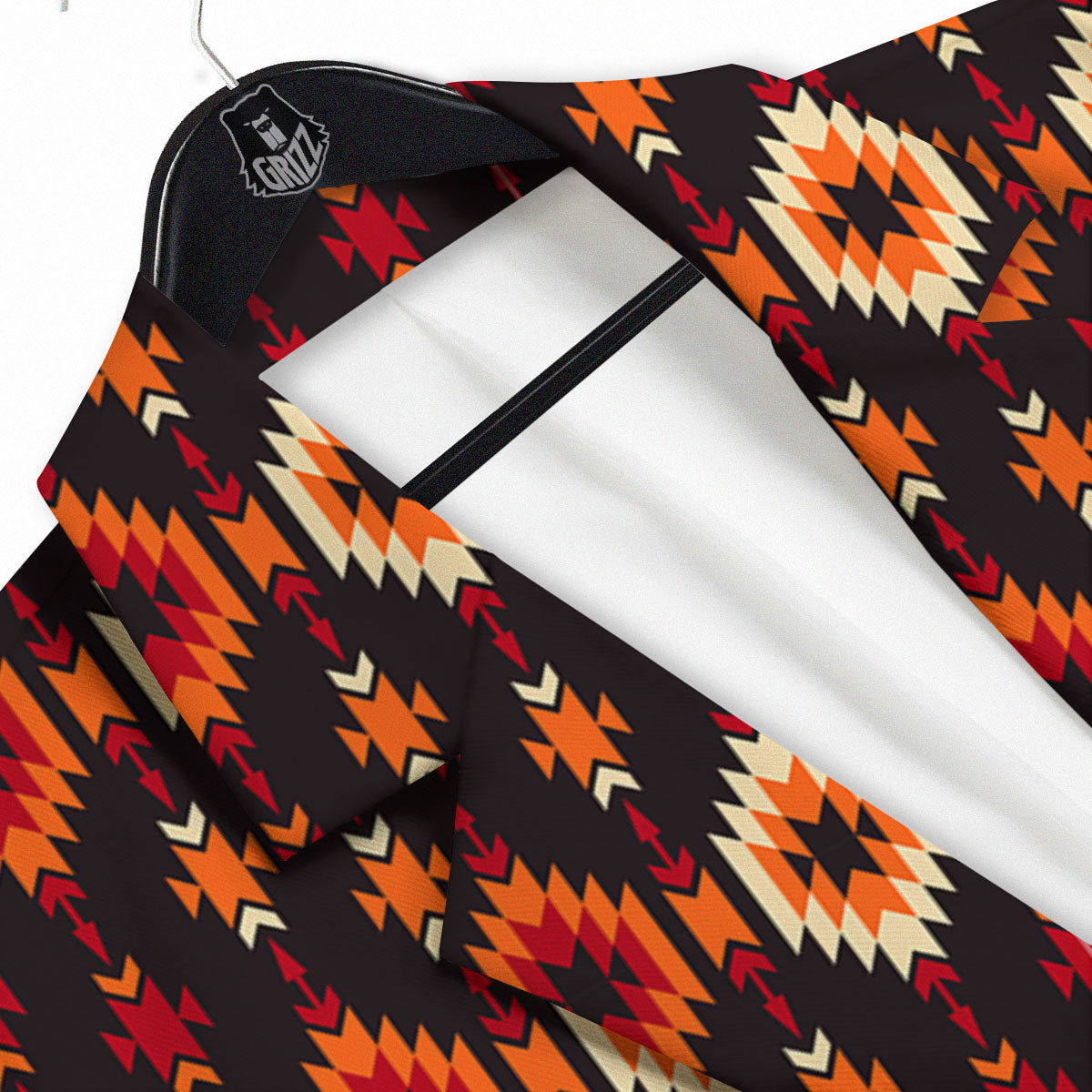 Navajo Native Pattern Men's Sport Coat-grizzshop