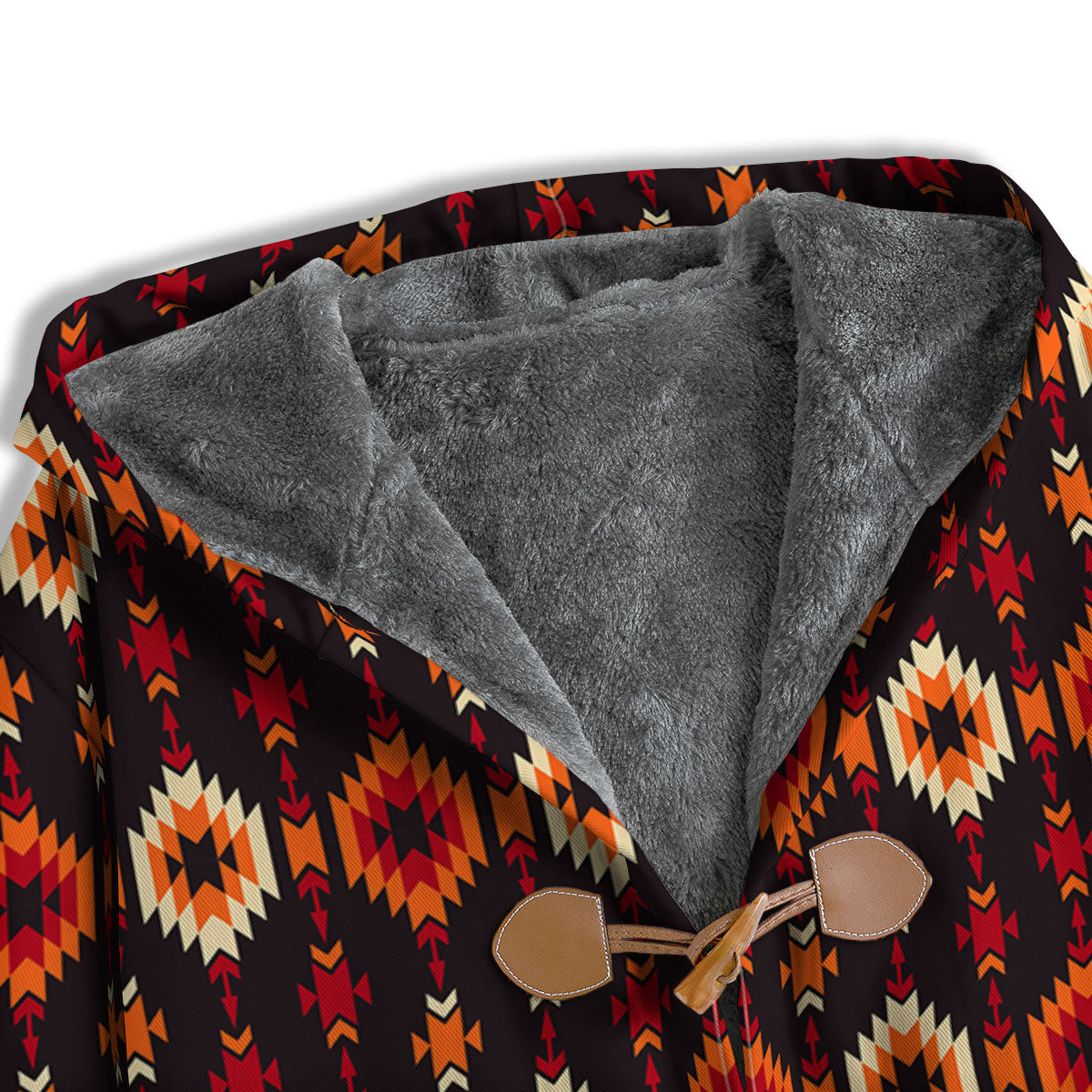 Navajo Native Pattern Men's Windbreaker Jacket-grizzshop