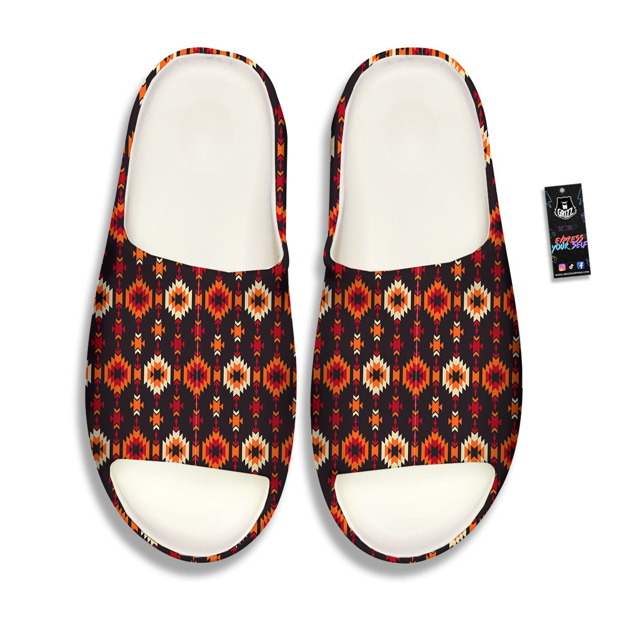 Navajo Native Pattern Sandals-grizzshop