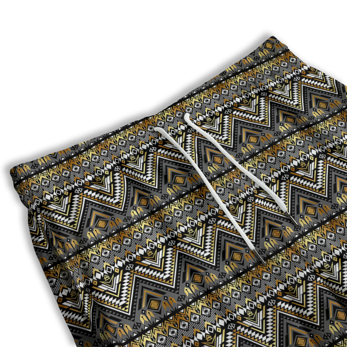 Navajo Native Tribal Print Pattern Men's Athletic Shorts