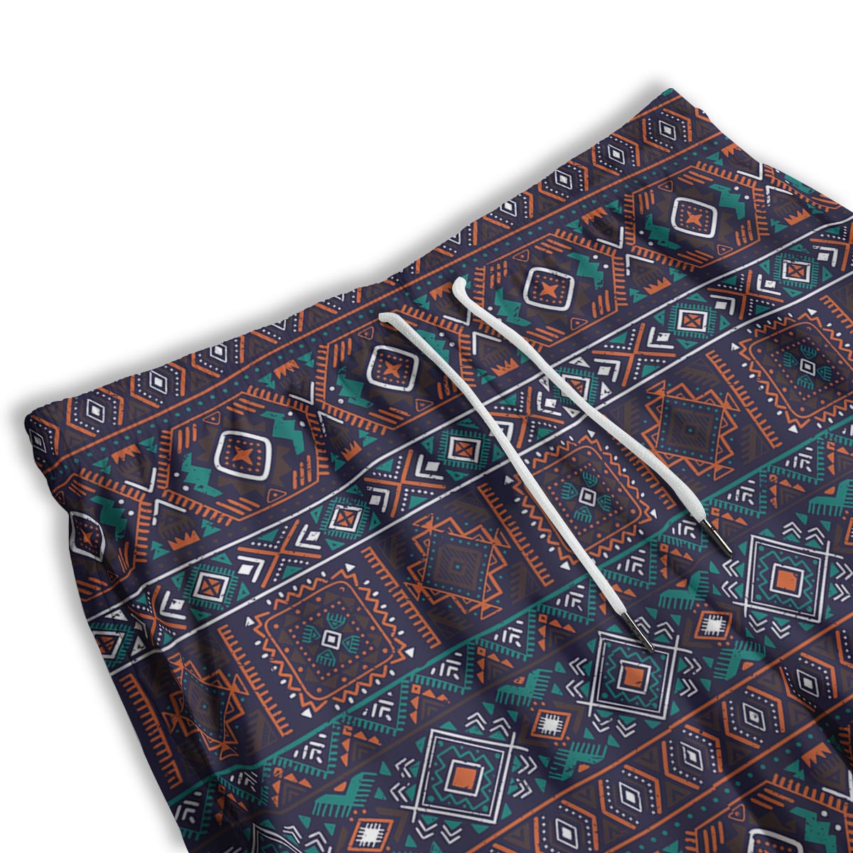 Navajo Retro Tribal Print Pattern Men's Athletic Shorts