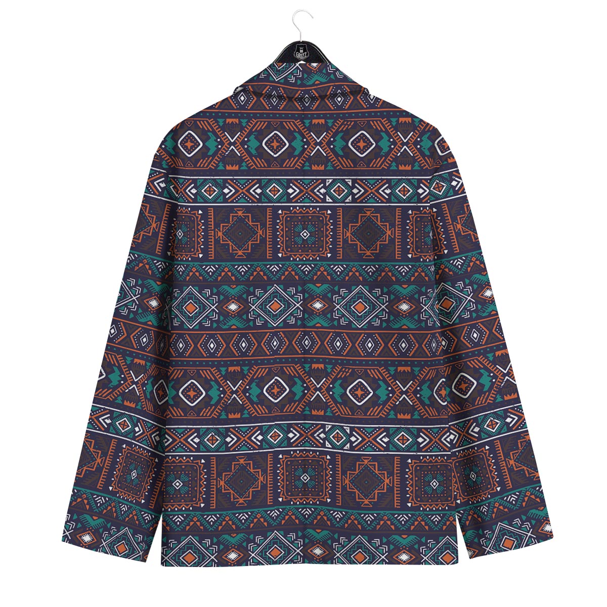 Navajo Retro Tribal Print Pattern Men's Sport Coat-grizzshop