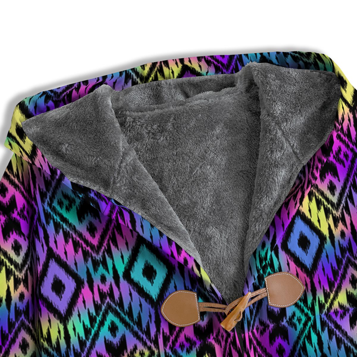 Navajo Triangle Ethnic Print Pattern Men's Windbreaker Jacket-grizzshop