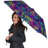 Navajo Triangle Ethnic Print Pattern Umbrella-grizzshop