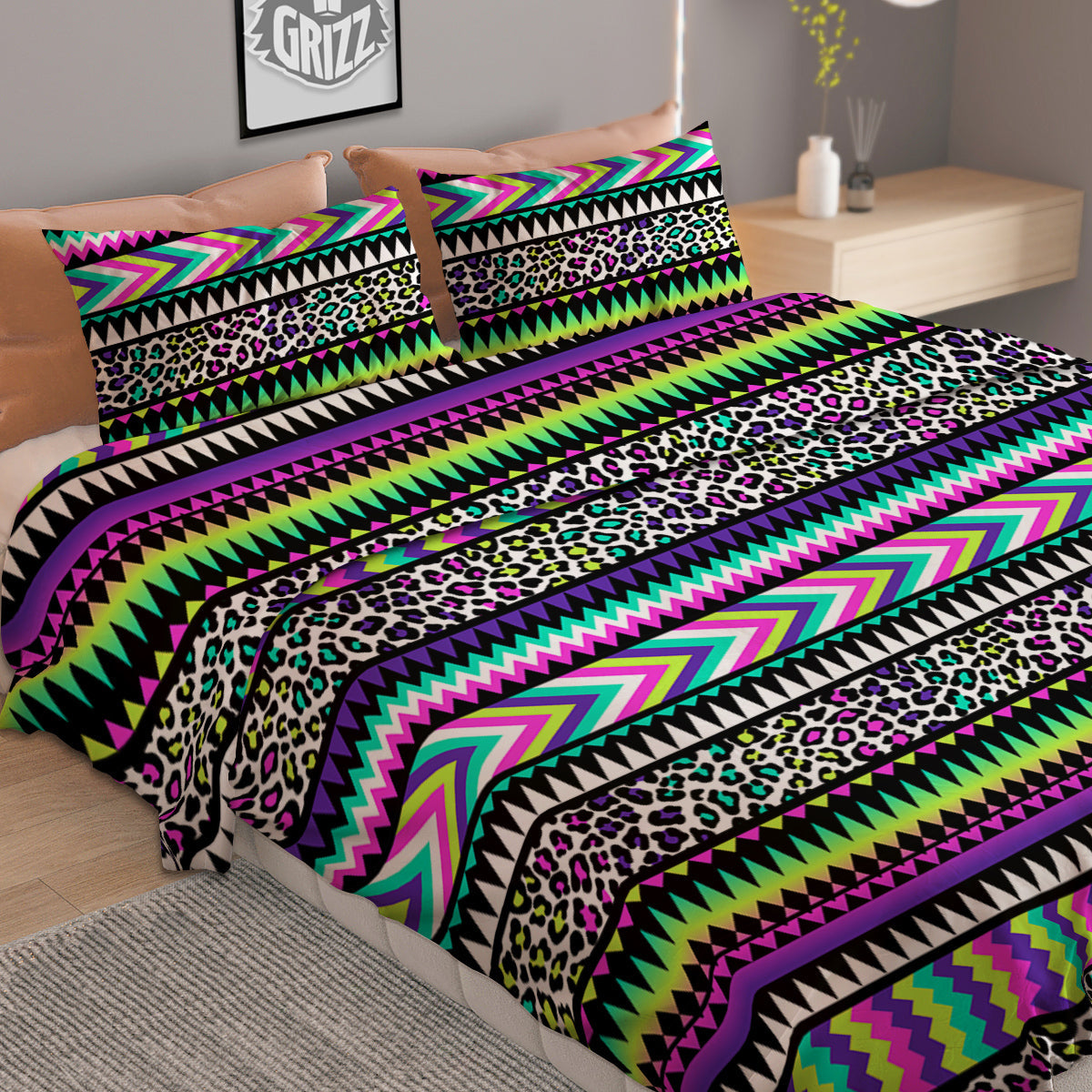 Medal Freemasonry Print Duvet Cover Bedding Set