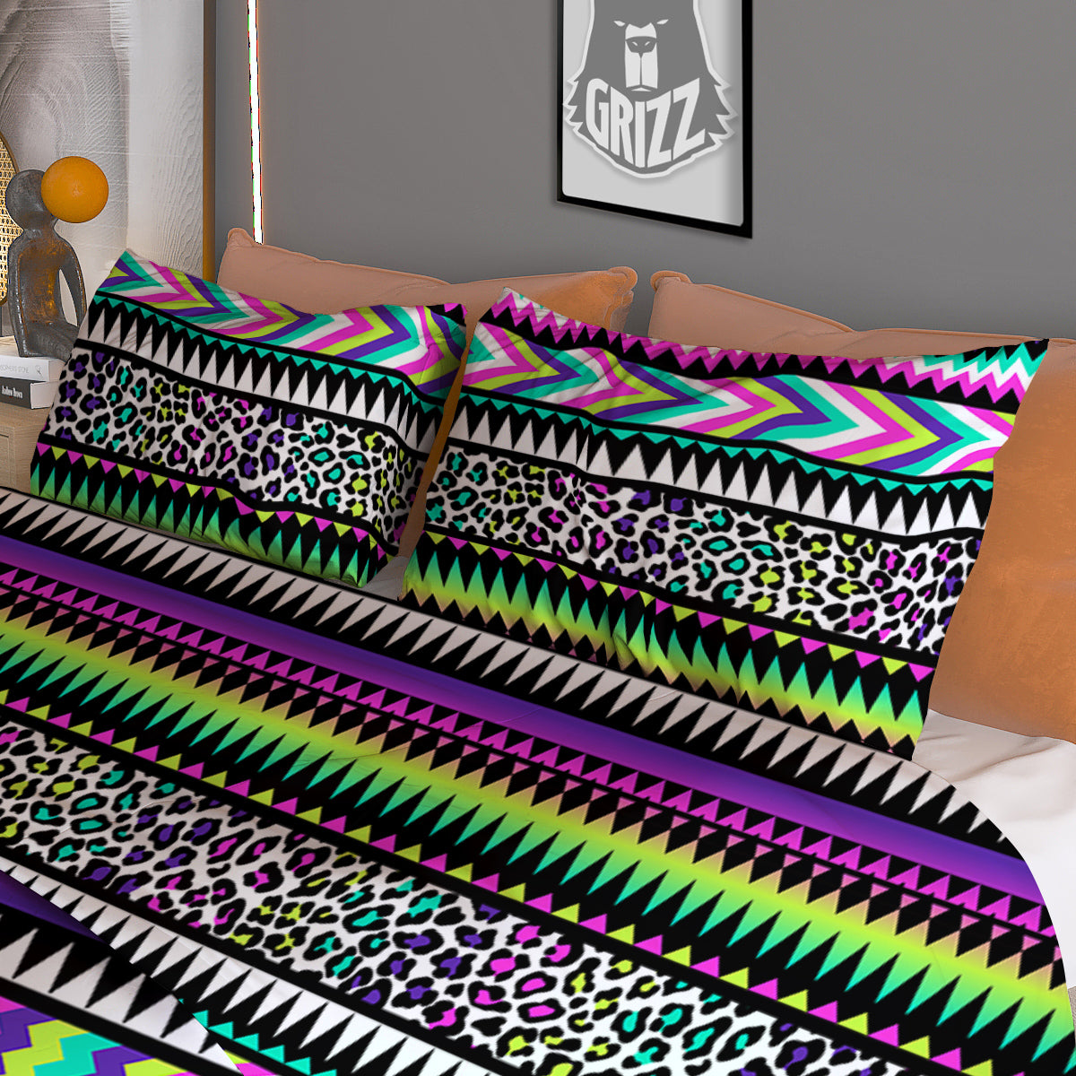 Medal Freemasonry Print Duvet Cover Bedding Set