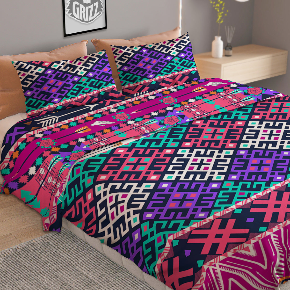 Medical Cute Print Pattern Duvet Cover Bedding Set