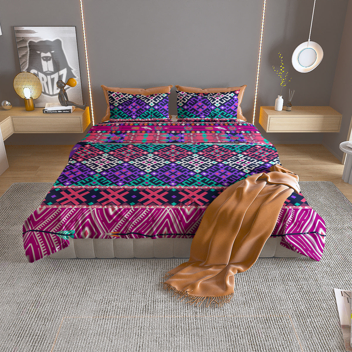 Medical Cute Print Pattern Duvet Cover Bedding Set