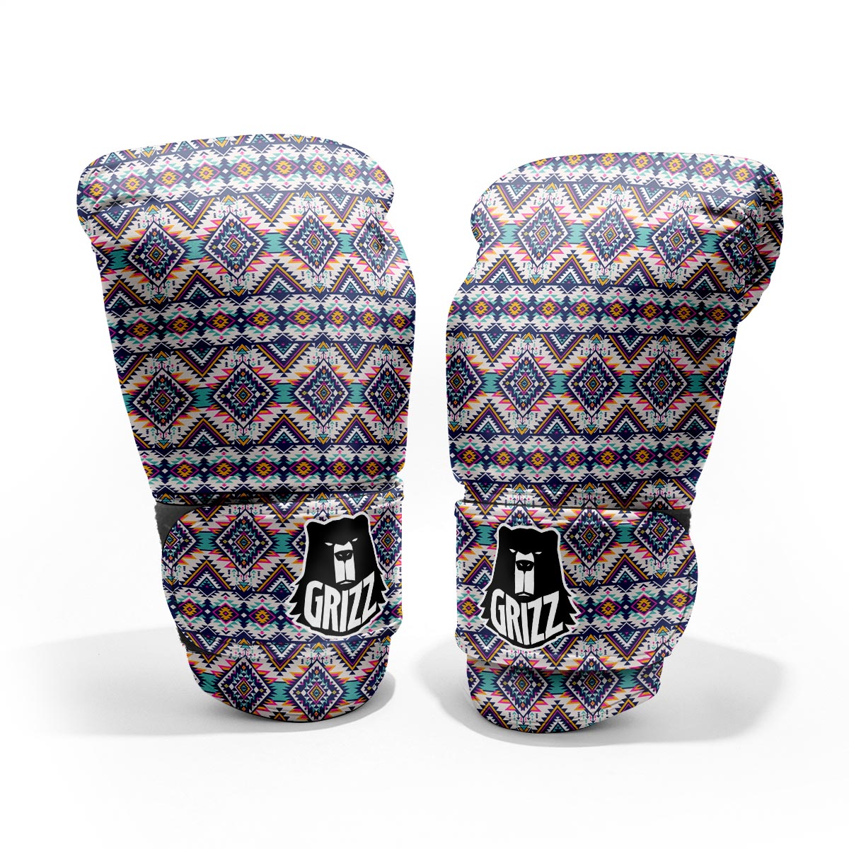 Navajo Tribal Pendleton Print Pattern Pro Boxing Glove
