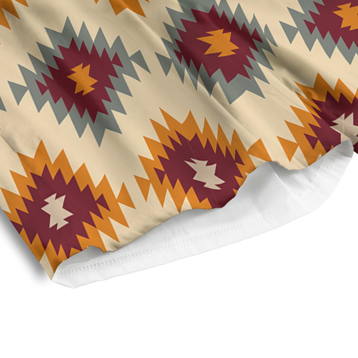 Navajo Tribal Southwestern Print Pattern Men's Athletic Shorts