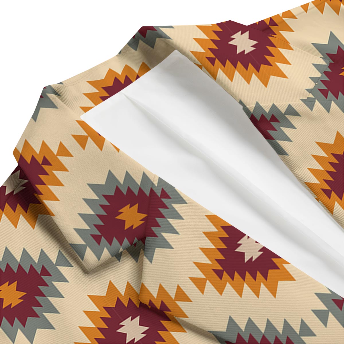 Navajo Tribal Southwestern Print Pattern Men's Blazer-grizzshop
