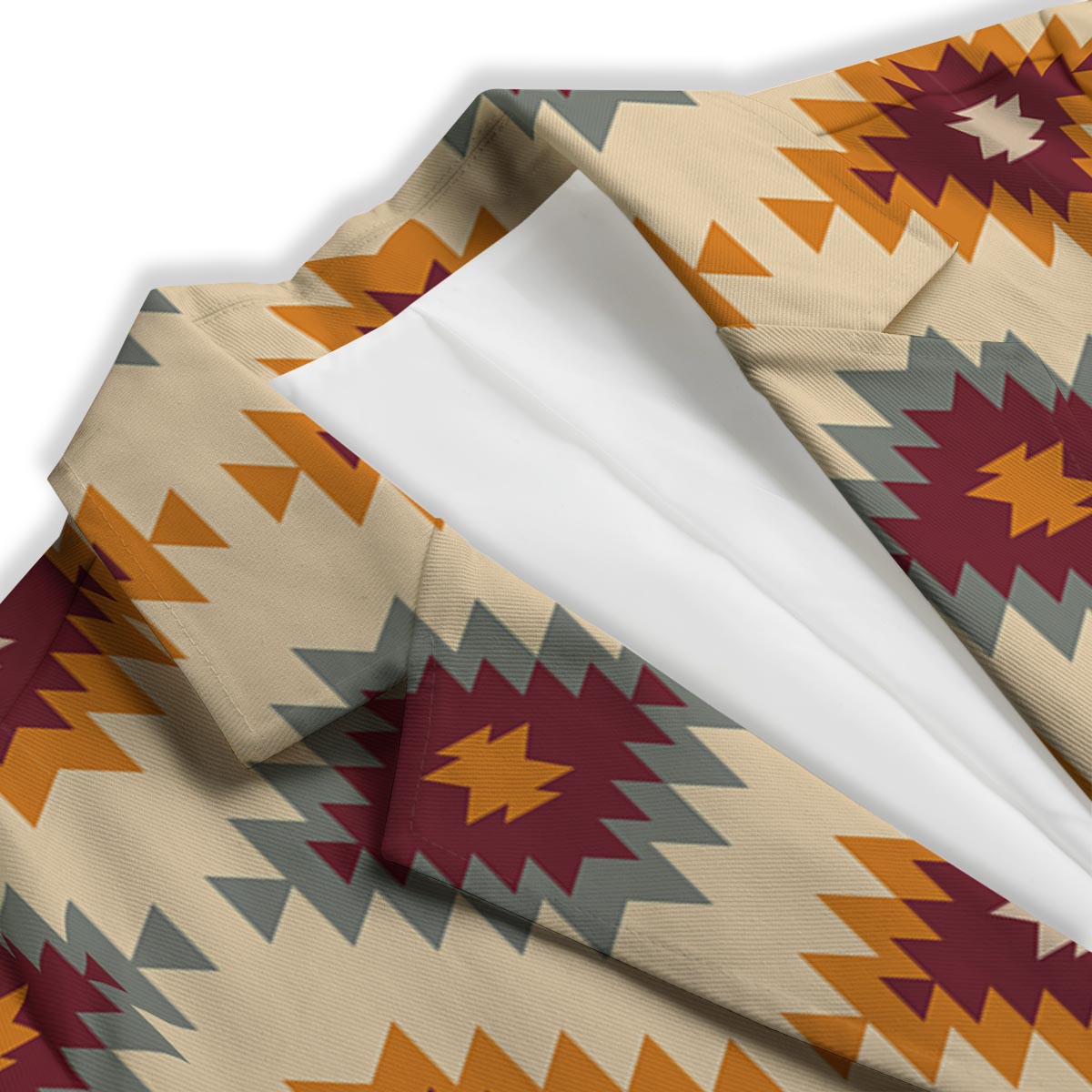 Navajo Tribal Southwestern Print Pattern Women's Blazer-grizzshop
