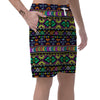 Navojo Aztec Print Men's Shorts-grizzshop