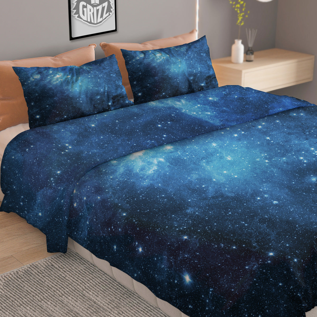 Melt Acid Green Print Duvet Cover Bedding Set