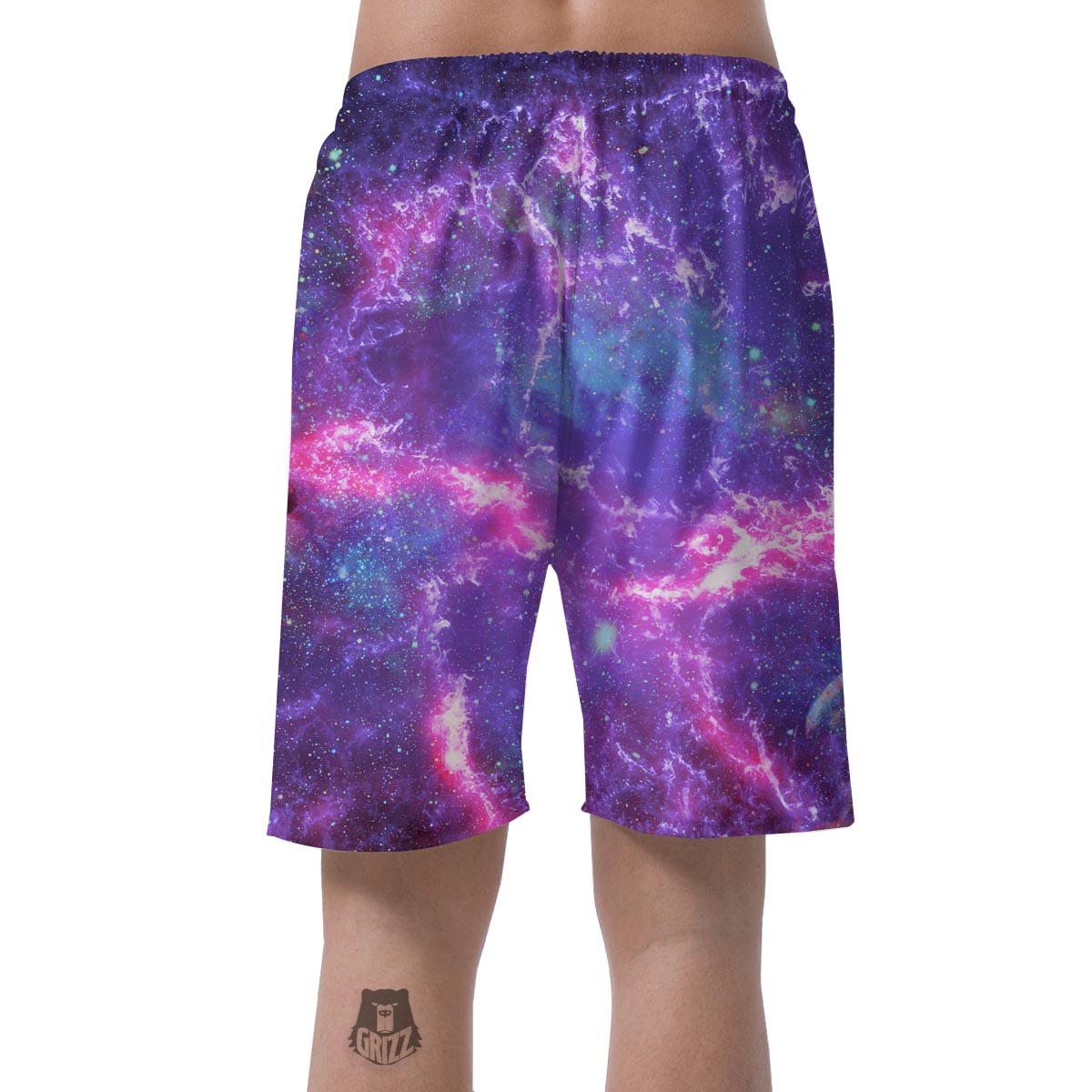 Nebula Galaxy Space Men's Shorts-grizzshop