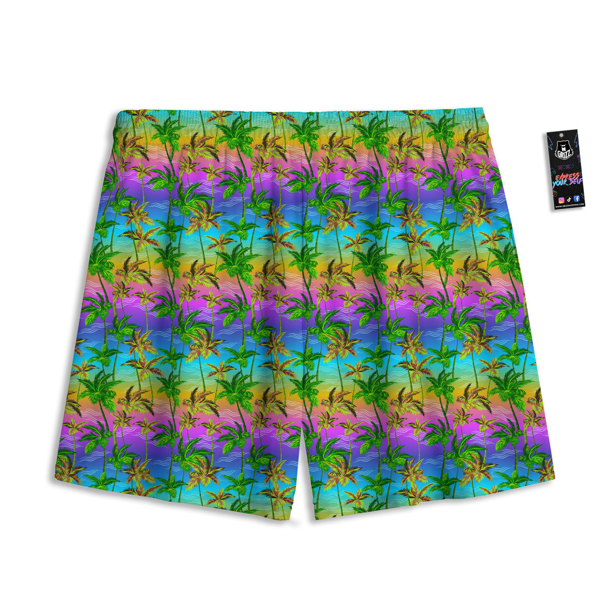 Patchwork Glen Plaid Print Pattern Mesh Shorts