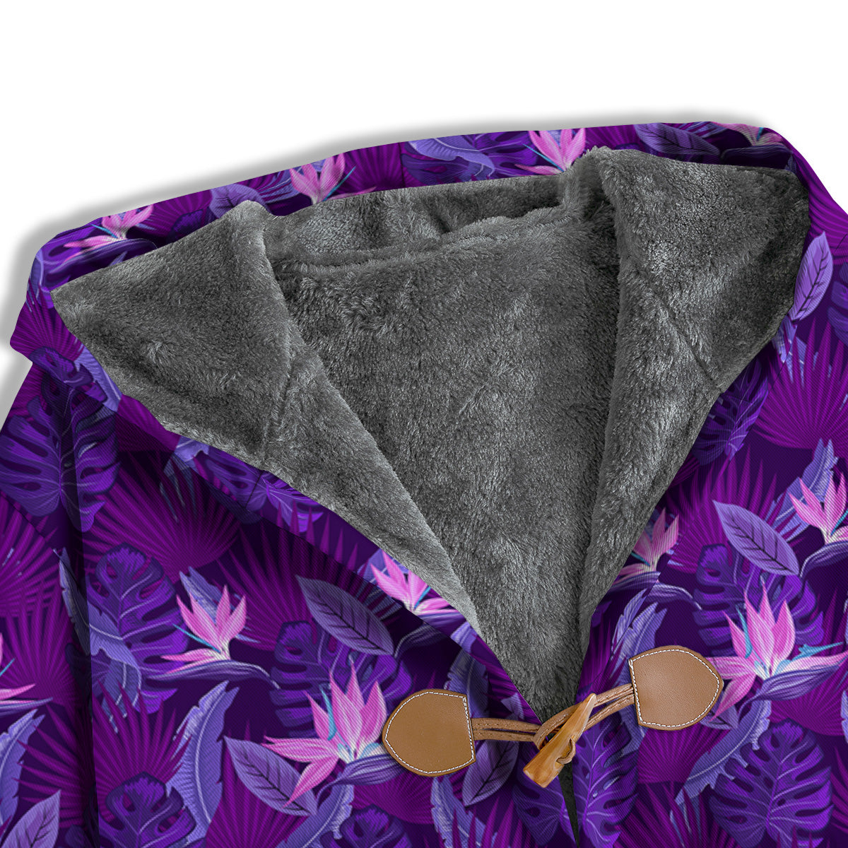 Neon Tropical Foliage And Leave Print Pattern Men's Windbreaker Jacket-grizzshop