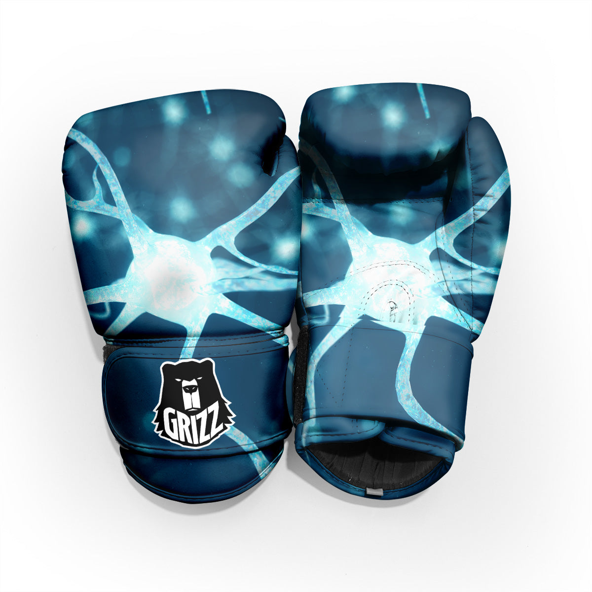 Neurons Inside The Brain Print Pro Boxing Glove