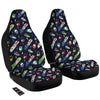 New York Skateboard Colorful Print Pattern Car Seat Covers-grizzshop